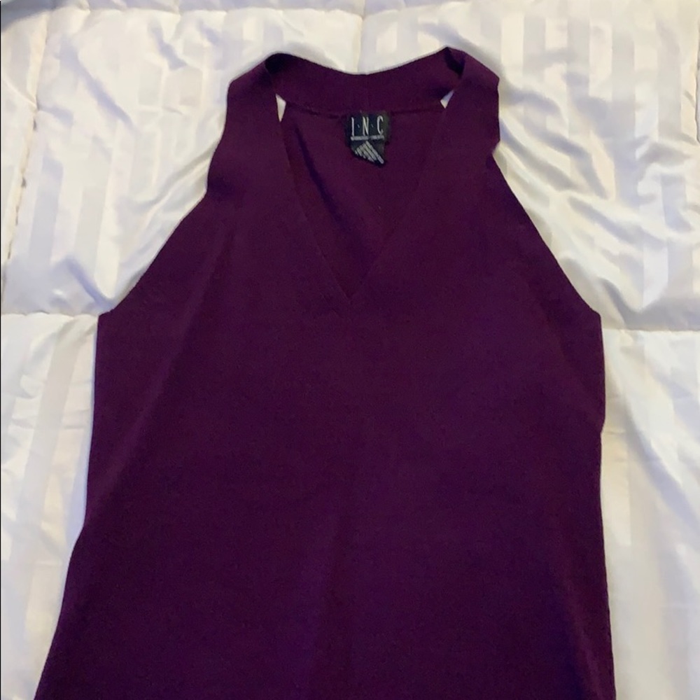 I•N•C Purple Top